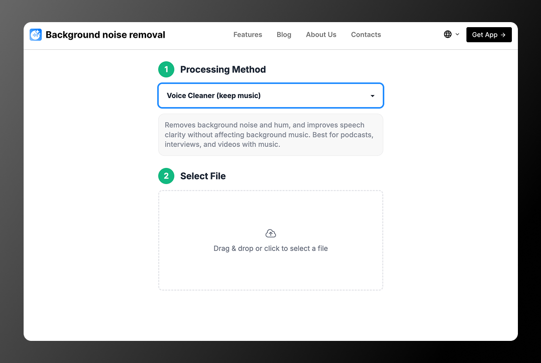 Remove Background Noise from Video