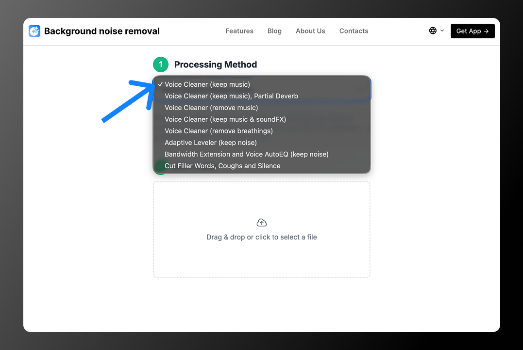 Voice Cleaner (keep music)